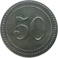 50 Pfennigs - Rosenberg KGL. Offizier Gefangenenlager