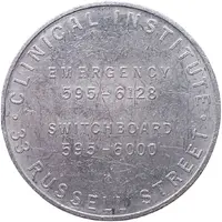 Medal - Addiction Research Foundation Toronto, Ontario