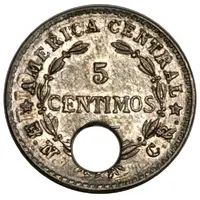 5 Céntimos Leprosarium Coinage