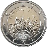 2 Euros Together with Ukraine