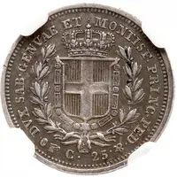 25 Centesimi - Carlo Alberto