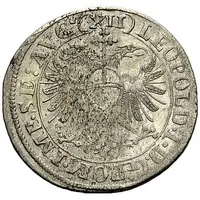 12 Kreuzer - Leopold I simple shield