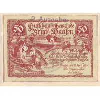 50 Heller Bruck – Waasen