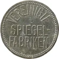 25 Pfennigs - Fürth Vereinigte Spiegel Fabriken