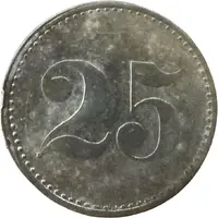 25 Pfennigs - Fürth Vereinigte Spiegel Fabriken