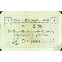 1 Peseta Onil
