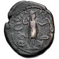 Drachm - Phraates Bust facing; Artemis