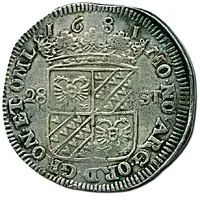 28 Stuivers / Florin