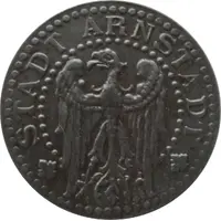5 Pfennig - Arnstadt