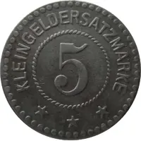 5 Pfennig - Arnstadt