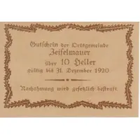 10 Heller Zeiselmauer