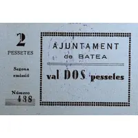 2 Pesetas Batea