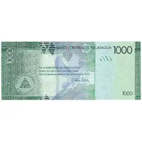 1000 Cordobas Rubén Darío