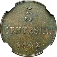 5 Centesimi - Carlo Alberto
