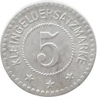5 Pfennig - Riesenburg
