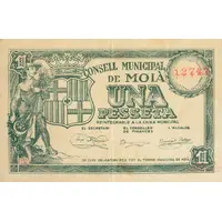 1 Peseta Moià