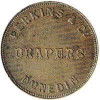 1 Penny - Perkins and Co. Dunedin
