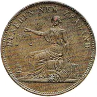 1 Penny - Perkins and Co. Dunedin