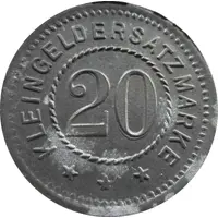 20 Pfennig - Braubach Blei- and Silberhütte