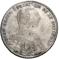 ⅔ Thaler - John Aloys I Gittergulden