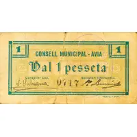 1 Peseta Avià