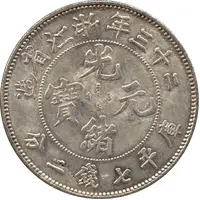 1 Yuan - Guangxu Eight characters