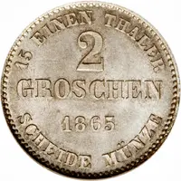 2 Groschen - Ernest II