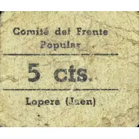 5 Céntimos Lopera