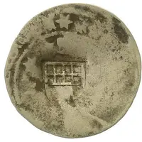 1 Prague Groschen Counterstamped