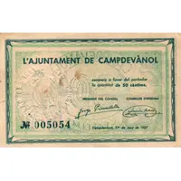 50 Céntimos Campdevànol