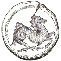 100 Centesimae Incuse series: hippocamp