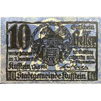 10 Heller Kufstein, Blue issue