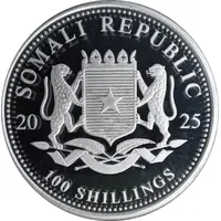 100 Shillings Elephant