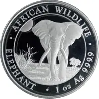 100 Shillings Elephant
