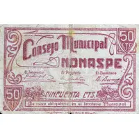 50 Céntimos Nonaspe