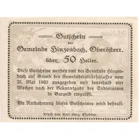 50 Heller Hinzenbach