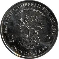 2 Dollars - Elizabeth II Financial Information Month