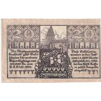 20 Heller Freistadt