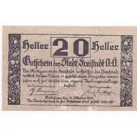 20 Heller Freistadt