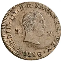3 Maravedis - Fernando VII