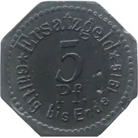 5 Pfennig - Stettin