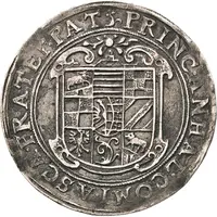 1/2 Thaler - Christian I, August, Louis, John Casimir and George Aribert