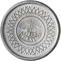 1 Peseta - Cooperativa Obrera de Caldes de Malavella
