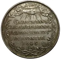 1 Thaler Peace of Westphalia, Münster