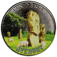 10 Pence - Charles III Avebury
