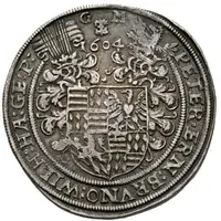 1 Thaler - Peter Ernest I, Bruno II, William I and John George IV
