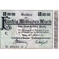 50 000 000 Mark