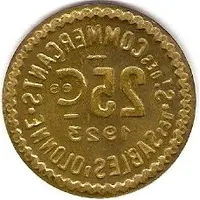 25 Centimes