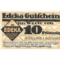 10 Pfennig EDEKA