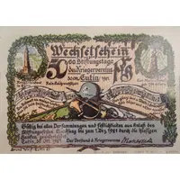 50 Pfennig Kriegerverein